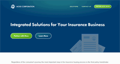 Desktop Screenshot of mossaffiliatemarketing.com